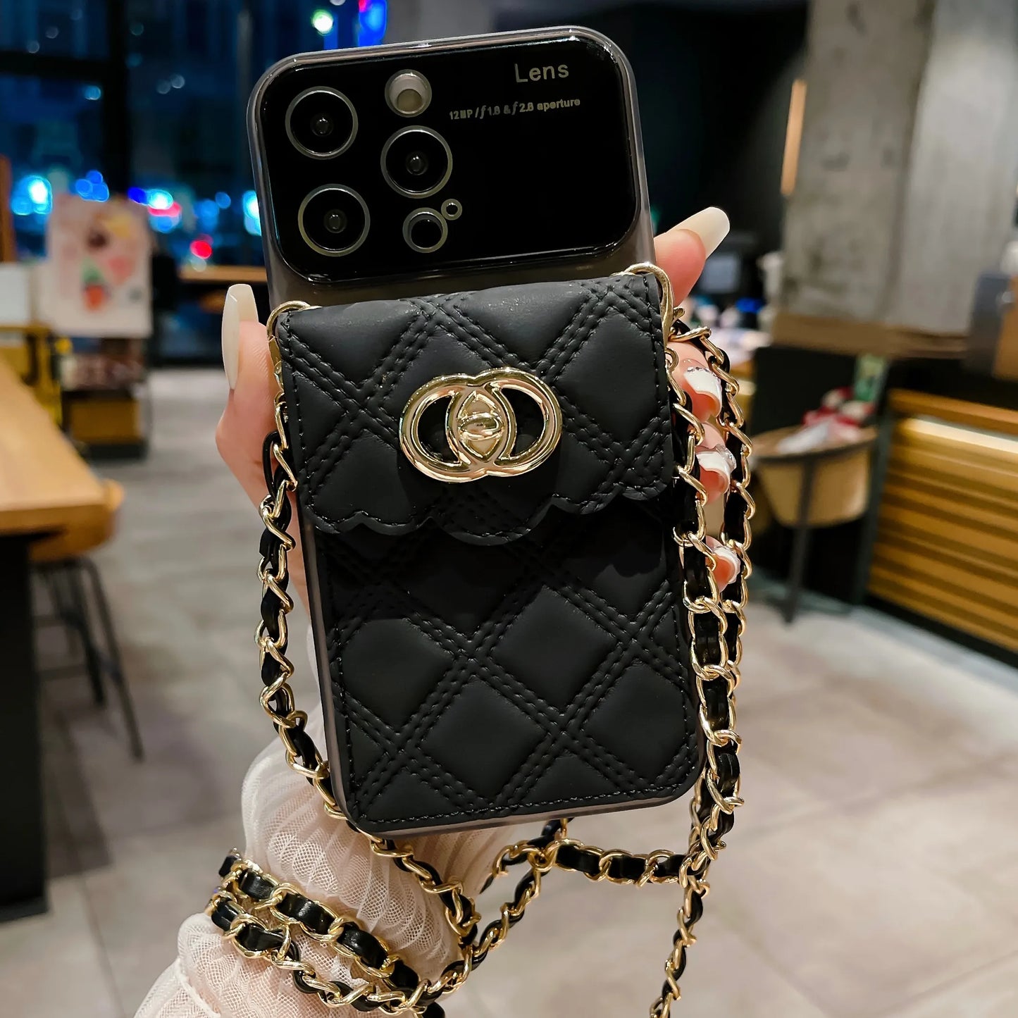 Luxurious Chain Bag Case