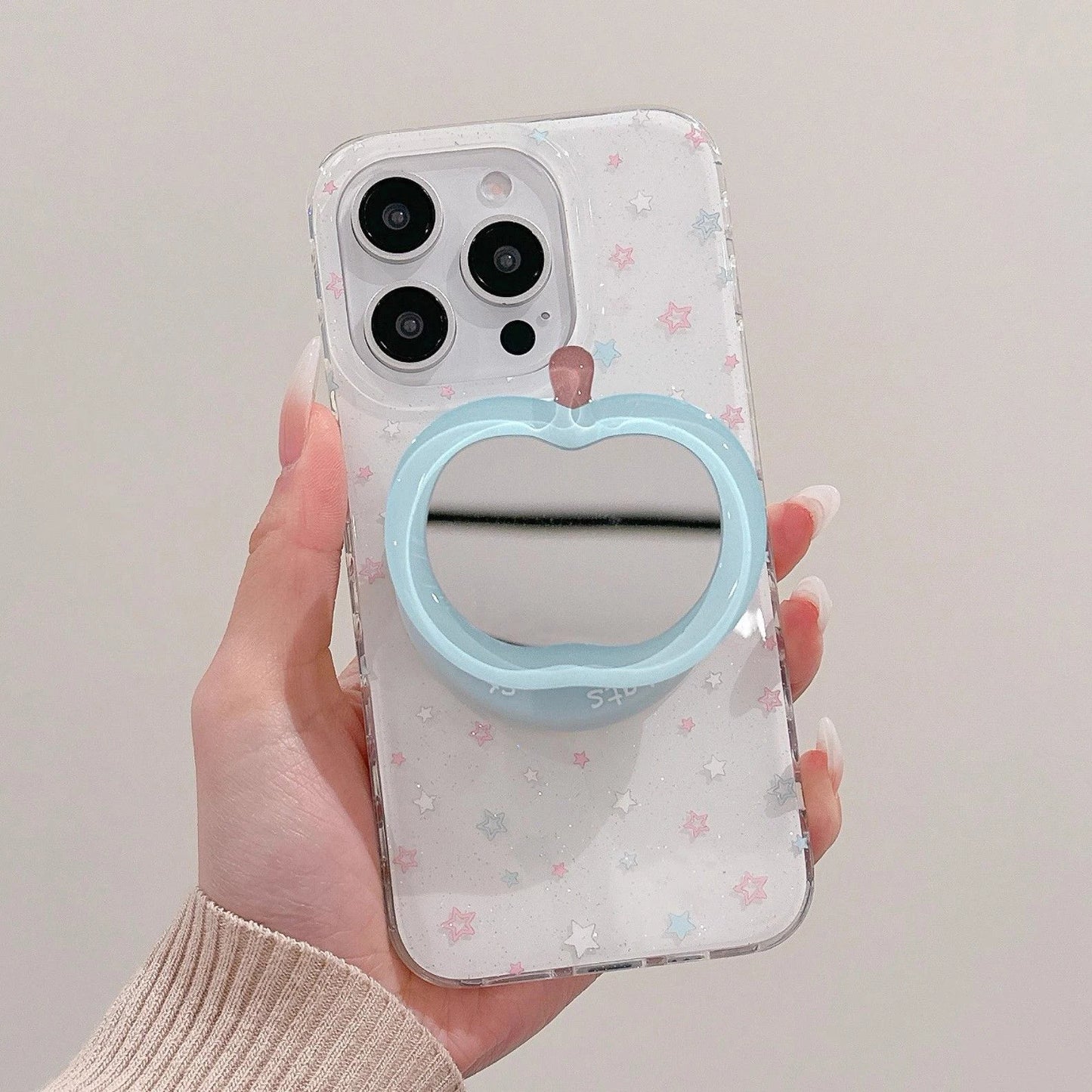 Apple Makeup Mirror Magnetic MagSafe Ring Stand