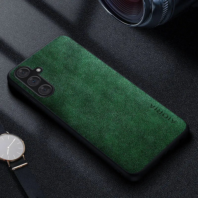 Premium Leather Case For Samsung