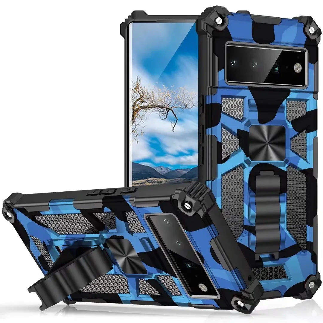 Military Camo-Armor Metal Case