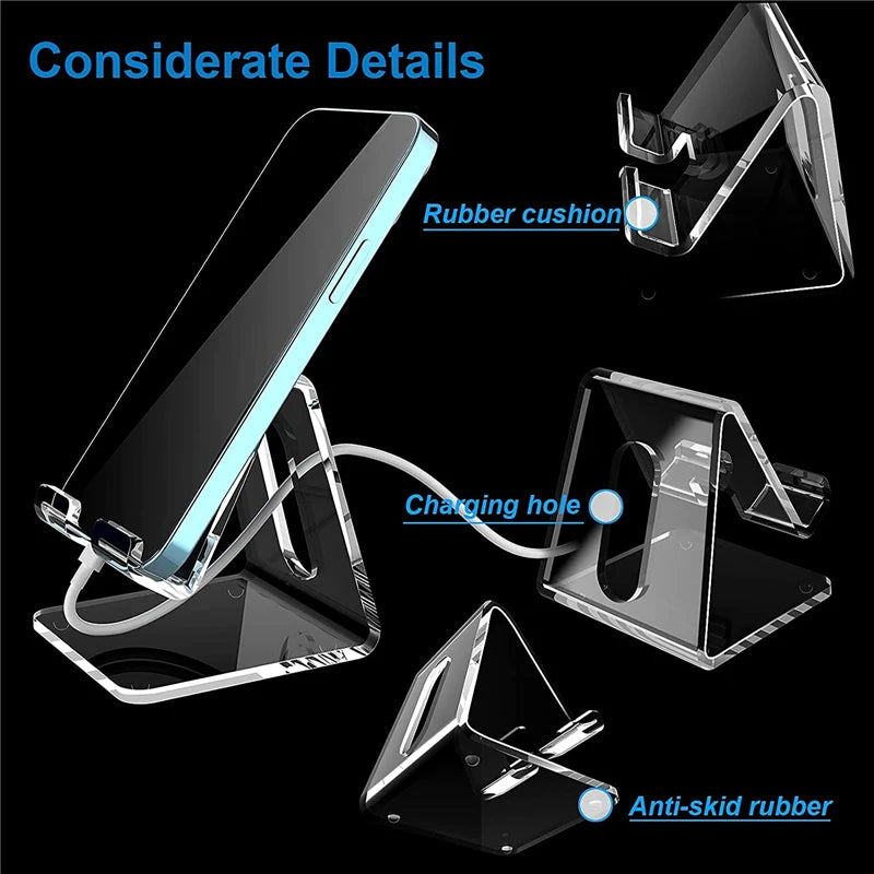 Transparent Stand Support Accessory Casever