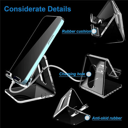 Transparent Stand Support Accessory Casever