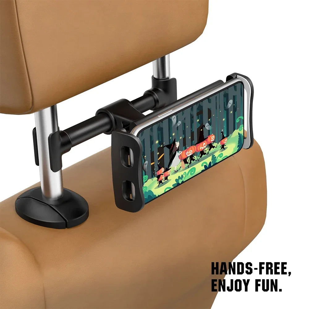 Universal Car Back Seat Headrest Mount Holder For iPad Air 4-11 Inch 360 Rotation Mini Tablet PC Auto Car Phone Holder Stand  Casever